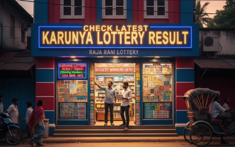 Check the Latest Karunya Lottery Result at Raja Rani Lottery feature image